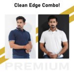 Clean Edge Combo ( White + Nevy )