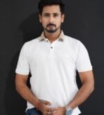 Men's Premium PK Polo T-Shirt - Pure White